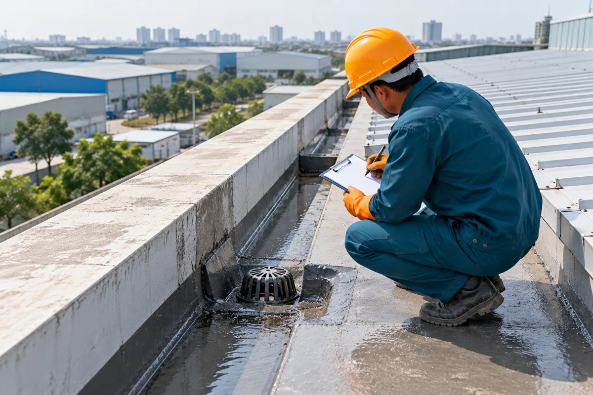 Kiểm tra, bảo trì chống thấm
