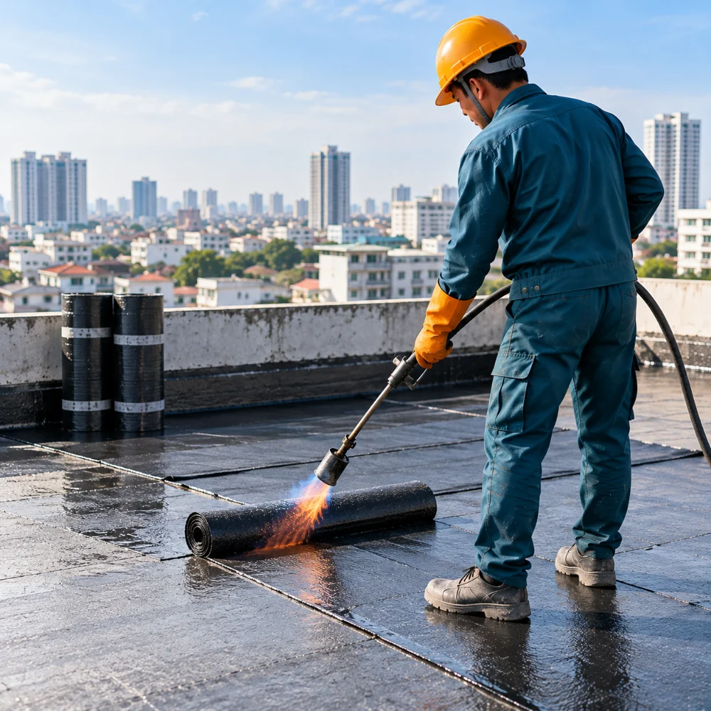 Chống thấm sàn mái, sân thượng