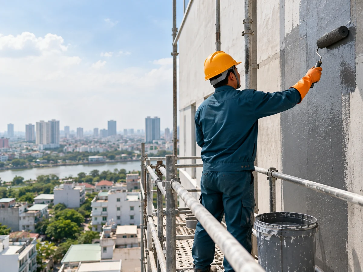 Chống thấm tường ngoài