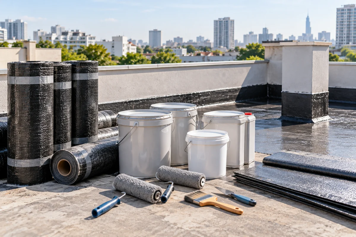 Vật liệu chống thấm sân thượng